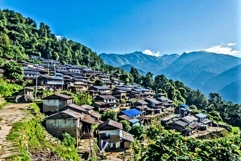 Awesome View of Sirubari Village