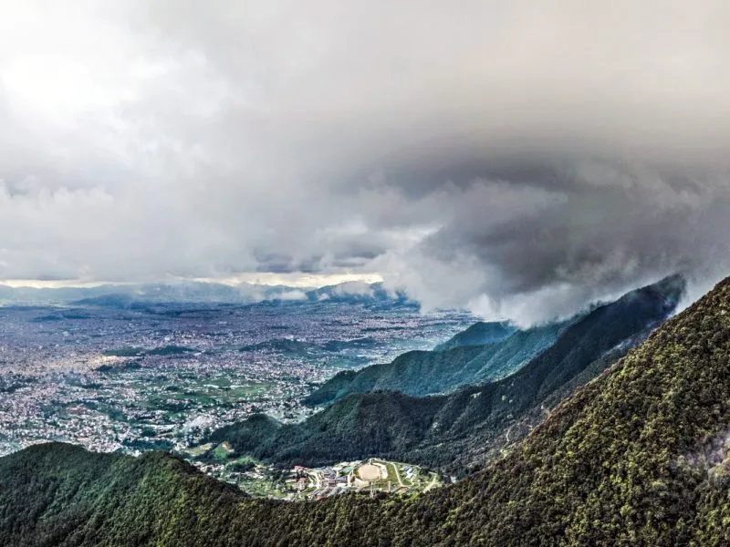 Chandragiri Hills, Nepal-The Hill provides Panoramic views of Kathmandu Valley and the Himalayan ranges from Annapurna to Eve