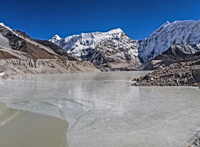 Everest view from Imja Lake_14 Days Everest Base Camp Trek