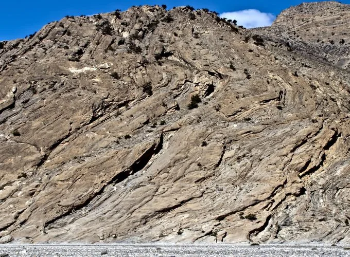 Jomsom to Kagbeni, River valley geology_Geo Tour in Nepal