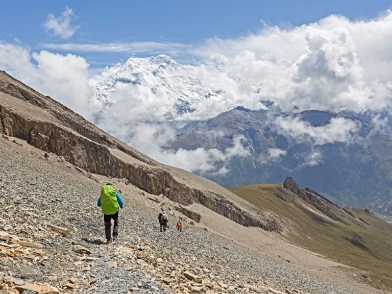 Kang La Pass, Nar-Phu Valley._Trek to Nar Phu Valley.