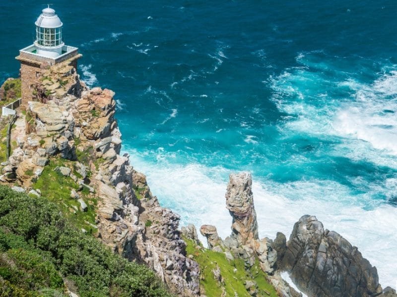 Glimpse of South Africa_Lighthouse at Cape Point, South Africa