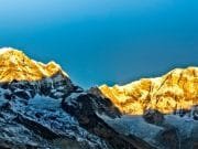 Morning Panoramic View of Mount Annapurna from_Annapurna Circuit Trek