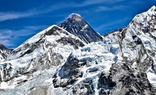 Mount Everest Panoramic Photo was taken from the Top of Kala Pattar_Mini Trek to Mount Everest_Gokyo, Chola Pass, Everest Base Camp Trek