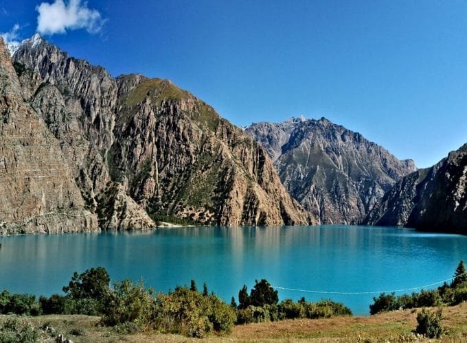 Panorama View Shey Phoksumdo Lake From Camp During Dolpo Trek_Upper Dolpo Trek
