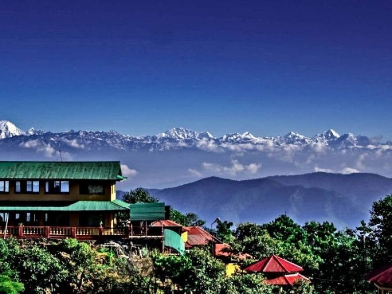 Panoramic Mountain View From Daman_Daman Palung Homestay and Short Trek