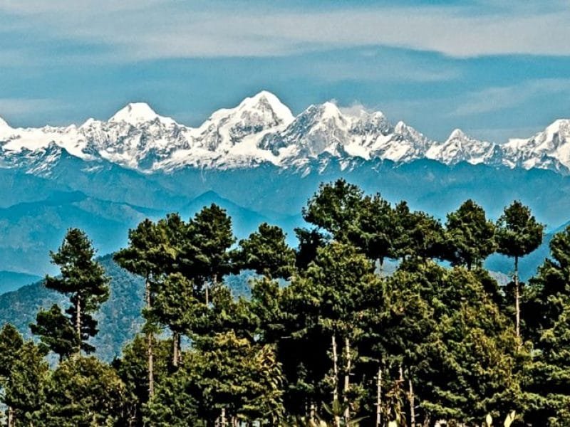Panoramic Mountain View from Daman, Makawanpur, Nepal_Daman Overnight Stay
