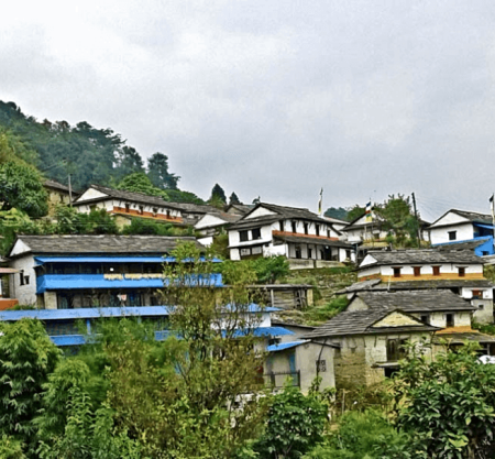 Panoramic View of Lwang Village_Lwang Homestay