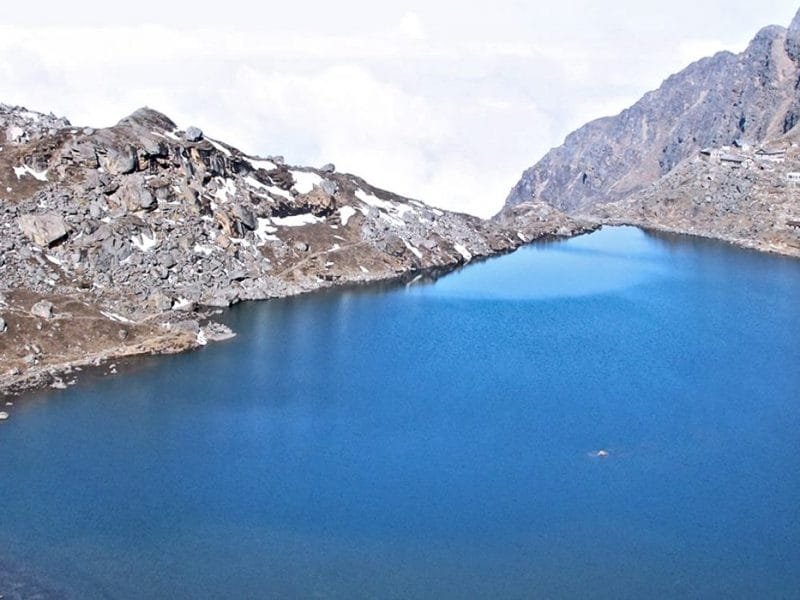 Panoramic View of_Parbati Kunda View_Gosaikunda, Nepal