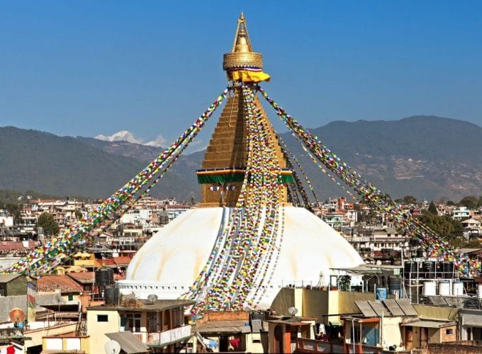 View of Bodhnath Stupa, One of the Beautiful Buddhist Stupas in the World, Kathmandu_Kathmandu Chitwan and Pokhara Tour